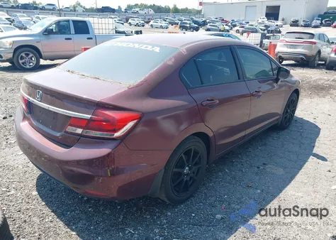 2013 Honda Civic Lx from USA, damaged, VIN 2HGFB2F53DH510445